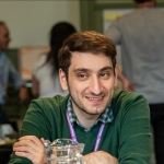 A person smiling.