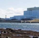 Nuclear facility by the sea 
